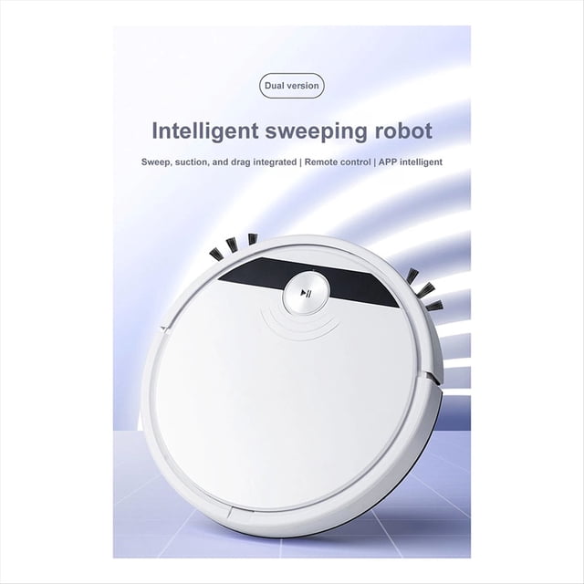 RS800 5 en 1 con Control Remoto Robot Aspirador Inteligente SúPer Silencioso Trapeador en Seco y HúMedo ElectrodoméSticos ,B