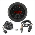 thumbnail image 1 of Universal 12V 52MM Integrated Air Fuel Ratio Gauge LED Digital Display with Wideband O2 Oxygen Sensor,1 x Air Fuel Ratio Measurement Kit, 1 of 5