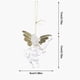 thumbnail image 3 of Decoración navideña, colgante de ángel transparente de Navidad, colgante de árbol de Navidad, colgante de ángel de Navidad, confiable y duradero, 3 of 11