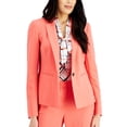 thumbnail image 1 of Kasper LUXE SALMON Notched Collar Seamed Jacket, US 10, 1 of 4