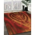 thumbnail image 2 of Ahgly Company Indoor Rectangle Patterned Mahogany Brown Area Rugs, 3' x 5', 2 of 6