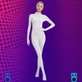 thumbnail image 4 of Clothing Women's Seamless Full Body Catsuit for Dance and Stage Performance Bodysuit, 4 of 4