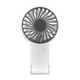 thumbnail image 1 of Mini ventilador de mano recargable inalámbrico pequeño y potente ventilador de escritorio regalo de verano blanco, 1 of 9