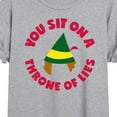 thumbnail image 3 of ELF - Christmas Family Set Throne Of Lies - Women's Oversized T-Shirt, 3 of 5