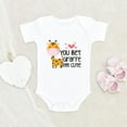 thumbnail image 2 of Newbabywishes - Adorable Giraffe I'm Cute Baby Clothes for Boys and Girls - Animals Baby Clothing, 2 of 4