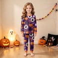 thumbnail image 5 of Leey-World Boys Pajamas Size 7/8 Boys Girls Pajamas Sets Kids 2-Piece Sleepwear Cotton Raglan Long Sleeve Casual Clothes Loungewear Long sleeve Pjs for Girls 6 9 12 18 24 Months 2T 3T 4T, 5 of 9