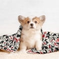 thumbnail image 4 of Naloa Christmas Cat Dog Blanket, 3 Sizes Cat Blanket for Indoor Cats Large Medium Small Dog Gifts-Small, 4 of 8