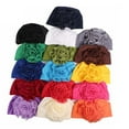 thumbnail image 6 of Muslim Turban/Hat for Women - Big Flower Stretch Hat,  African Hijab Turban, 6 of 37