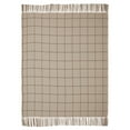 thumbnail image 3 of Connell Burgundy Windowpane Woven Throw 50x60, 3 of 3
