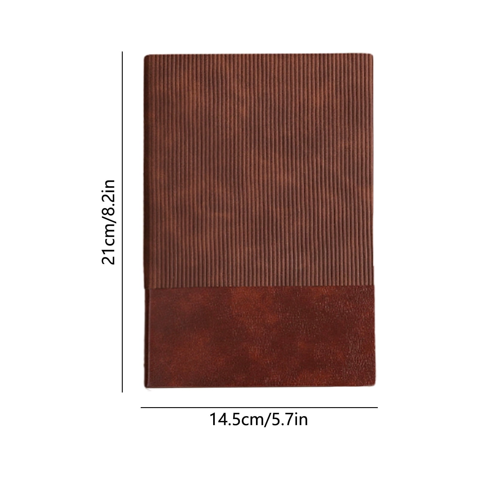 PONPRNGY Journal Notebook Soft Cover PU Leather Journaling Notebooks for Women Men Writing Work office 200 Pages Thick Paper A5 Size