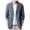 Dark Gray, variant on Men's Lightweight Suit Jacket, Summer Thin Blazer for Office, Breathable Formal Unlined Coat, Stretch Travel Sport Coat, Business Casual Jacket for Hot Weather,