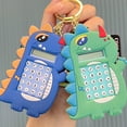 thumbnail image 6 of Frogued Calculator Keychain Multifunctional Bead Maze 8 Digits Operation Portable Gift Dinosaur Car Key Ring Pendant Backpack Ornament (Blue), 6 of 13
