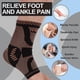 thumbnail image 3 of 2pack Copper Ankle Brace, Copper Infused Ankle Support Compression Sleeve For Foot Pain Relief, Sprained AnkleSmall, 3 of 5