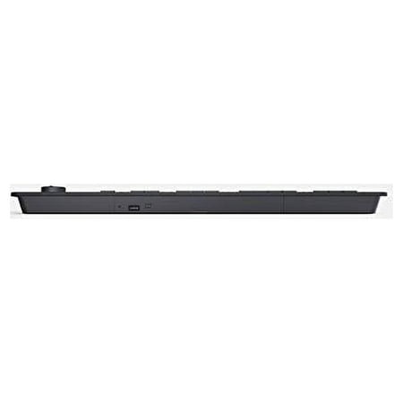 AZIO - KB510W Full-size Wireless Membrane Keyboard for PC - Black