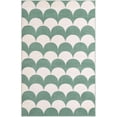 thumbnail image 2 of Unique Loom Whimsy Kids Collection Area Rug - Arches (5' 3" x 8' Rectangle Soft Green/Ivory), 2 of 9