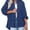 Estate Blue, variant on luvamia Denim Jacket for Women Long Sleeve Button Down Jean Jacket Distressed Frayed Denim Jacket Coat Size S-2XL Fit Size 4-22