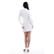 thumbnail image 3 of Vestido Camisero Roman Fashion Juvenil 20033 Blanco M, 3 of 6