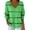 #07 Green, variant on ZUKMRJPC Women's Plus Size Striped T-Shirts Long Sleeve V-Neck Casual Loose Fit Pullover Tops Fall Fashion Soft Comfy Basic Tee Shirts