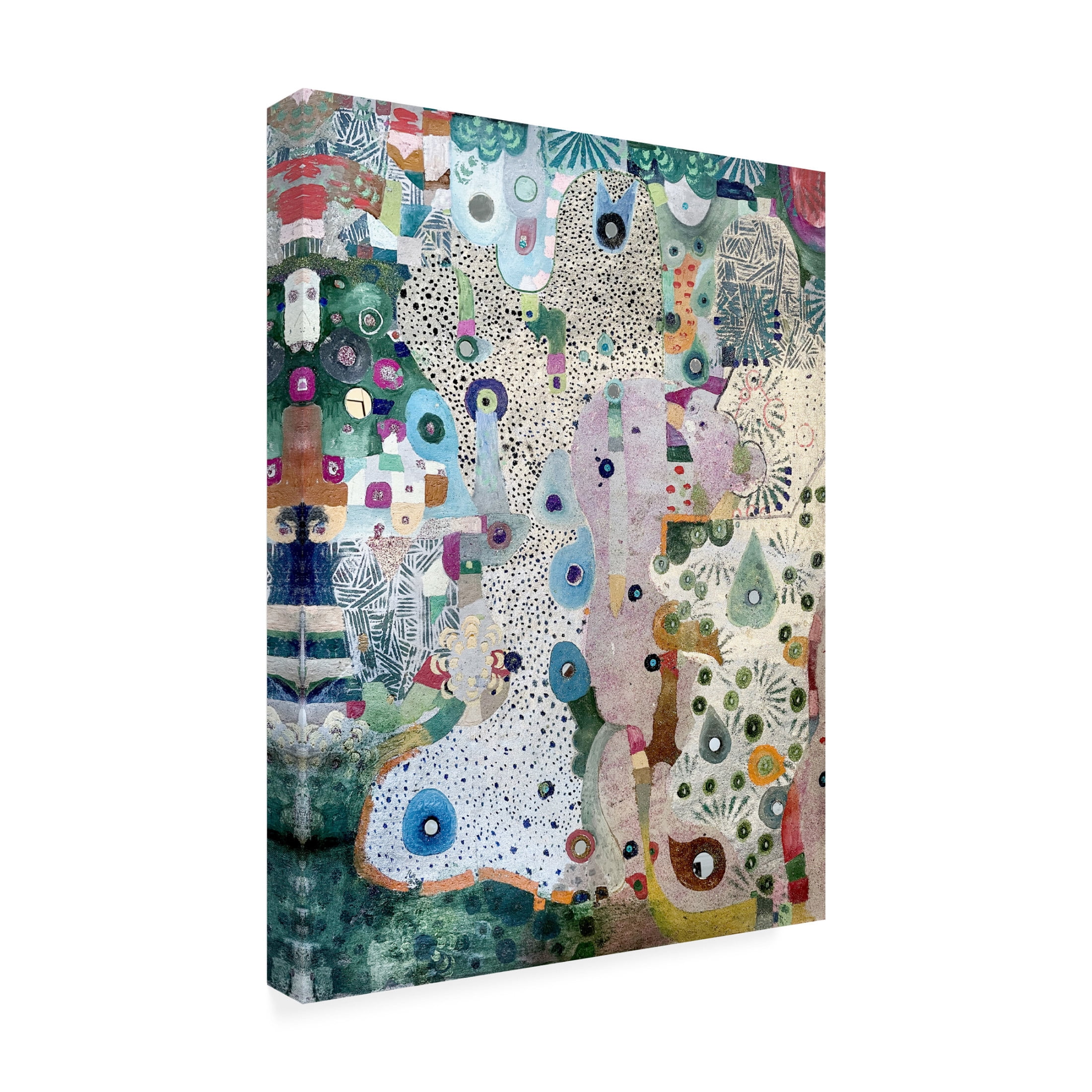Trademark Fine Art Alise Loebelsohn Mirrors and Space Canvas Wall Art