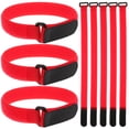 thumbnail image 1 of KAKOWELY 50 correas de sujeción reutilizables para red deportiva, gancho ajustable, correas de nailon para cinturón de fútbol, organizador de equipaje., 1 of 5