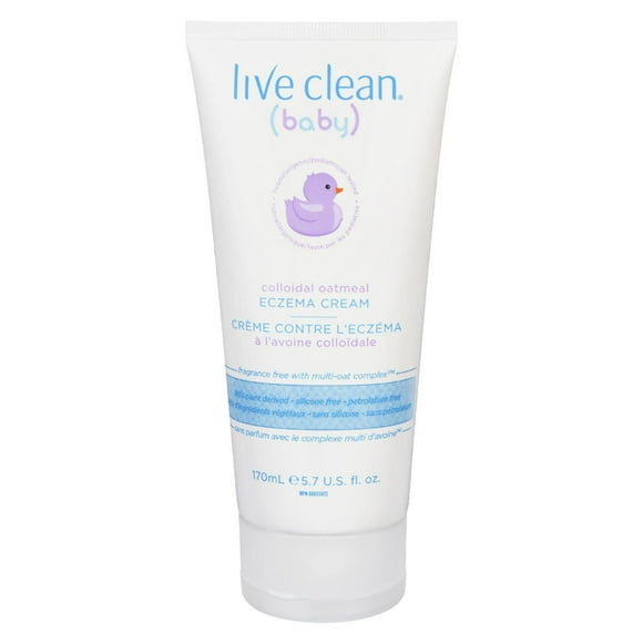 Live Clean Baby Colloidal Oatmeal Eczema Cream