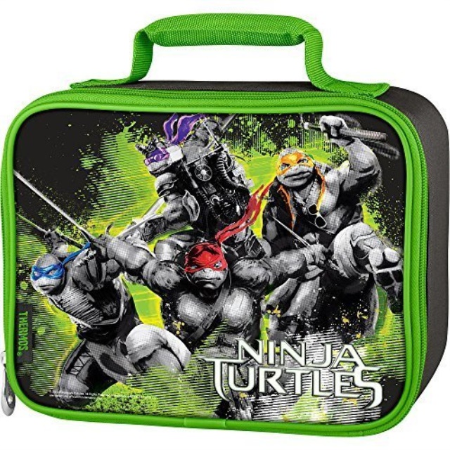 ninja turtle lunch box with thermos