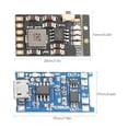 thumbnail image 3 of Amdohai Micro USB 5V 1A Lithium Battery Charging Board Charger Module 5V 2A Li Lon Battery Protection Module Charge Discharge Controller, 3 of 7