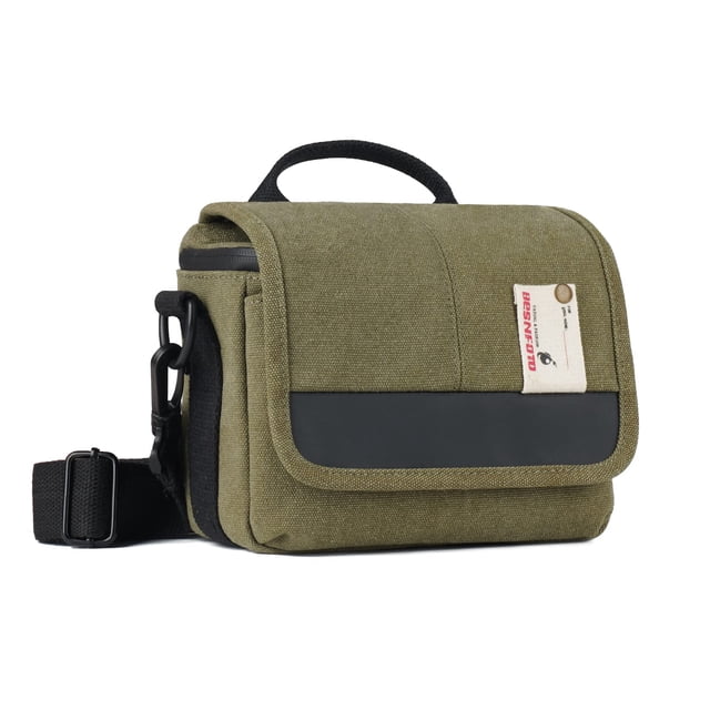 Bolsa para cámara cámara Besnfoto, pequeña, sin espejo, de lona impermeable
