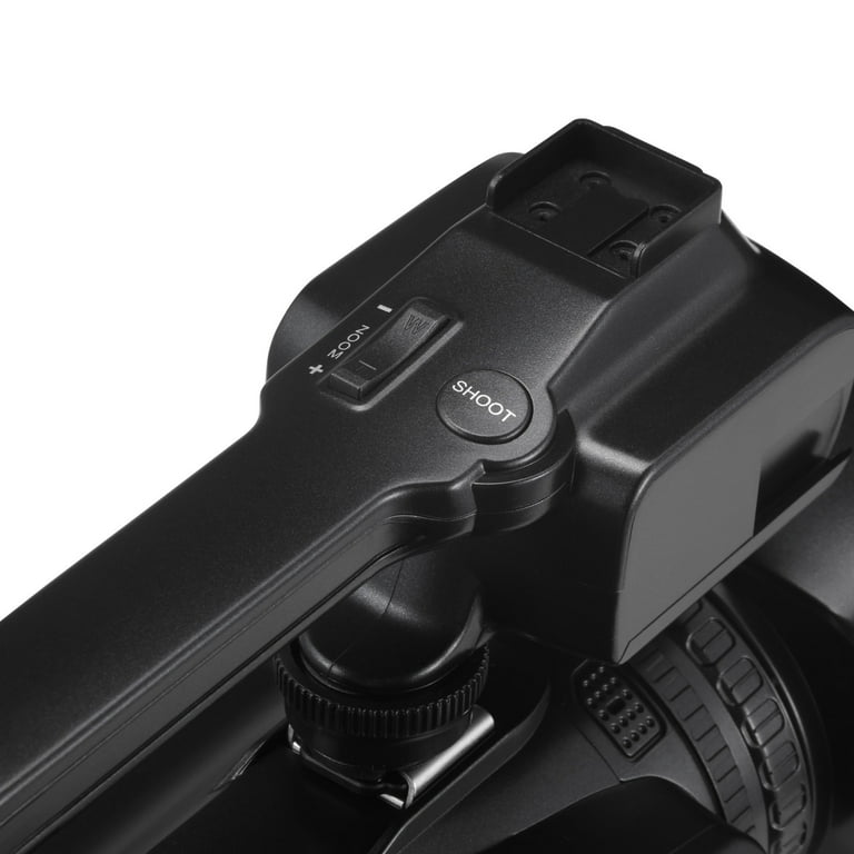 Vivitar Full Size 8K Studio Video Camcorder, 64MB, Ultra HD, Black