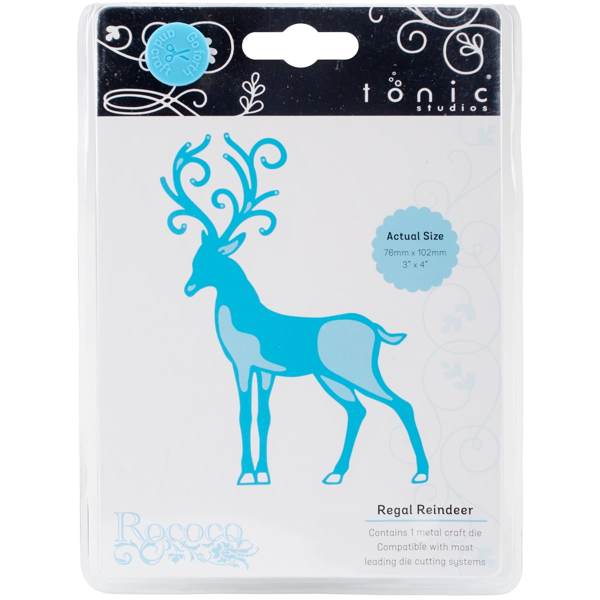 Tonic Studios Dies Rococo Petite Lot Of 2