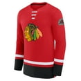 thumbnail image 2 of Men's Fanatics Red Chicago Blackhawks High Point Long Sleeve T-Shirt, 2 of 3