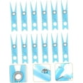 thumbnail image 4 of Tutuviw 100 pack 1.25” Inch Clothes Pins Blue Plastic Baby Shower Favors for Dry Laundry On Clothesline Reusable Mini Clothes Pins for Photo for Party Decorations, 4 of 7
