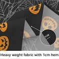 thumbnail image 3 of Halloween Tablecloth, Halloween Table Cloth with Pumpkin Spider Web Bat Tablecloth, Waterproof Wrinkle Free Rectangle Tablecloth Polyester Fabric Table Cover for Halloween Party Decoration, Black, 3 of 5