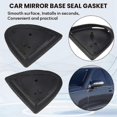 thumbnail image 3 of 1 Pair Car Exterior Mirror Gasket Rubber Seals for Mercedes Benz W220 S320 S350 S430 S500 S600 2000-, 3 of 5