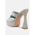thumbnail image 2 of Pda Croc High Heel Platform Sandals, 2 of 11