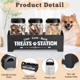 thumbnail image 5 of Cute Dog Treat Jar with Wooden Box, Pet Food Storage Container, 5 of 7