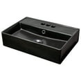 thumbnail image 3 of American Imaginations AI-28285 19.7 in. Rectangle Above Counter Matte Black Vessel for 3H4 in. Center Drilling, 3 of 5