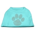 thumbnail image 5 of Pet Dog  Cat Shirt Rhinestone, "Orange Paw", 5 of 8