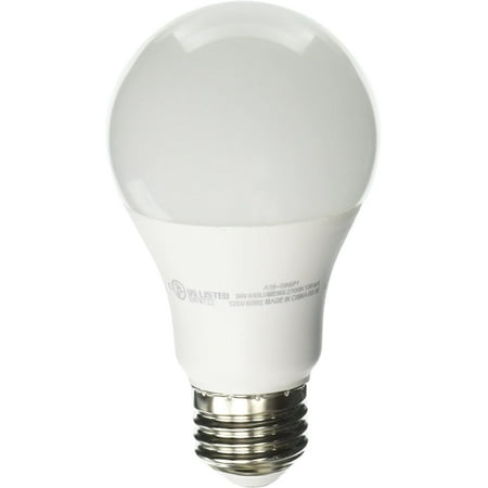 

SW Soft White A19-09SP1 60 Watt Equivalent LED E26 Medium Base Screw 810 Lumen 2700K Light Bulb Non-Dimmable 10 Pack