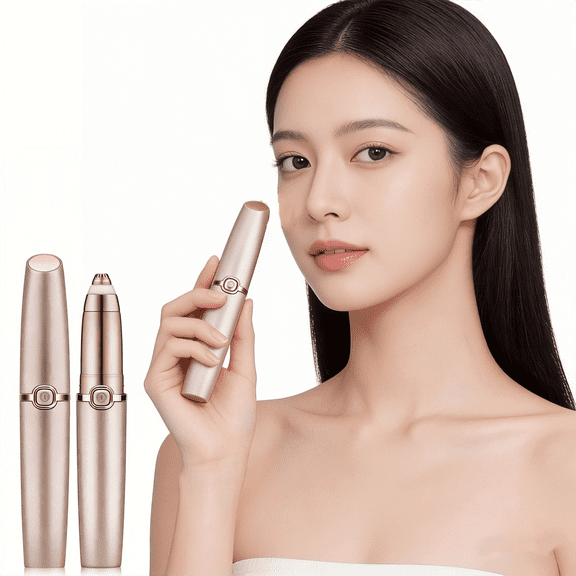 GIXUSIL Eyebrow Hair Remover, Eyebrow Trimmer Women Eyebrow Epilator Brows Electric Eye Brower Shaper Portable Eyebrow Shaver Eyebrow Razor for Remodeling and Smoothing Eyebrows