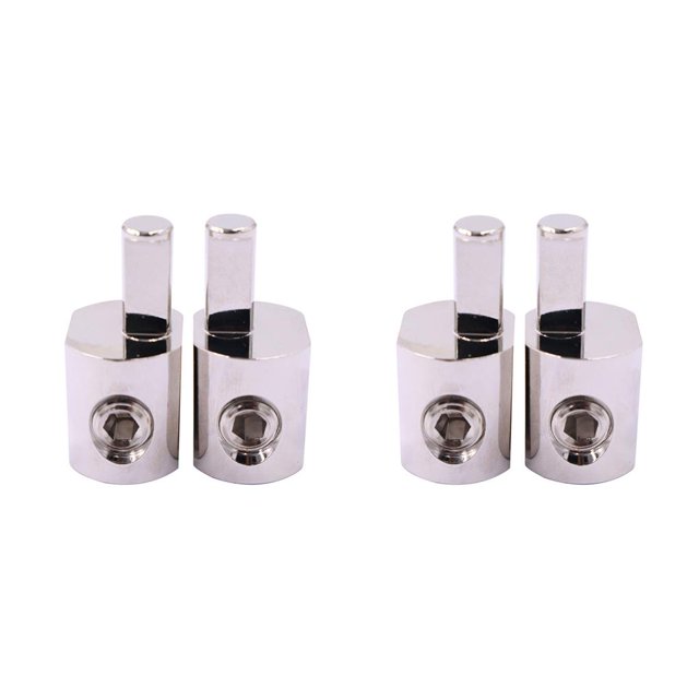 Sidaley Pack of 2 Automotive Audio Input Professional Detachable Components Accessories Replacement Amplifier Reducer Terminal RT33 2piezas
