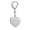 White, variant on High Decibels Heart-shaped Key Ring Alarm Ward Call for Help Women Self-defense Anti-wolf Device