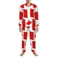thumbnail image 4 of Kll Canada Sleepwear Mens Flannel Pajamas,Long Cotton Pj Set, 4 of 9