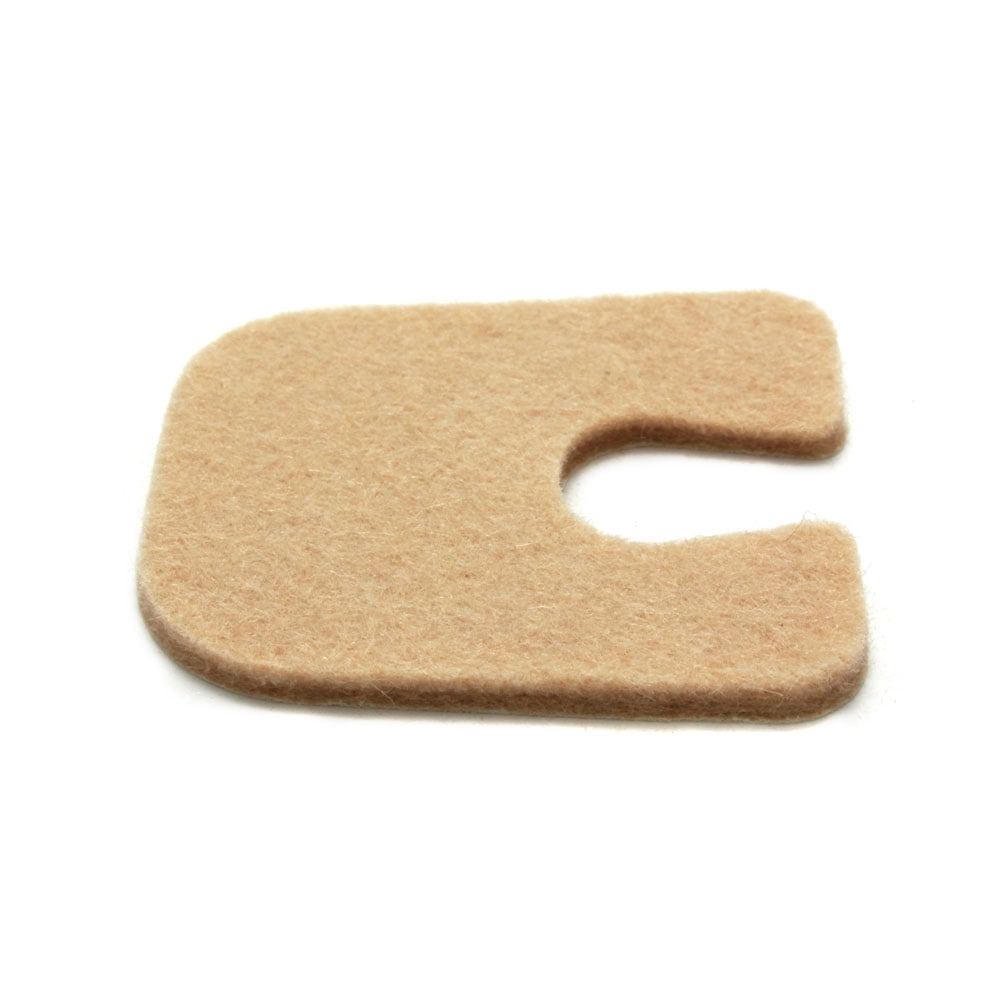 Dr. Jill's Latex Free U-Shaped Callus / Lesion Pads 1/8” Felt-100 Pack