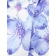thumbnail image 4 of Camiseta con Estampado Floral de Talla Extra con Color Degradado con Mangas en Forma de Campanilla Rosegal  Camisetas tallas grandes, 4 of 5