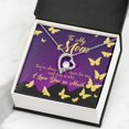 thumbnail image 3 of To Mom Always Been There Forever Necklace w Message Card, 3 of 20