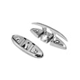 thumbnail image 2 of 316 Stainless Steel Flip-up Marine Dock Rope Cleats Mooring Accessories Boat Lifting Rope Bolt Dock Hardware For s, Boats And Deck, 2 of 7
