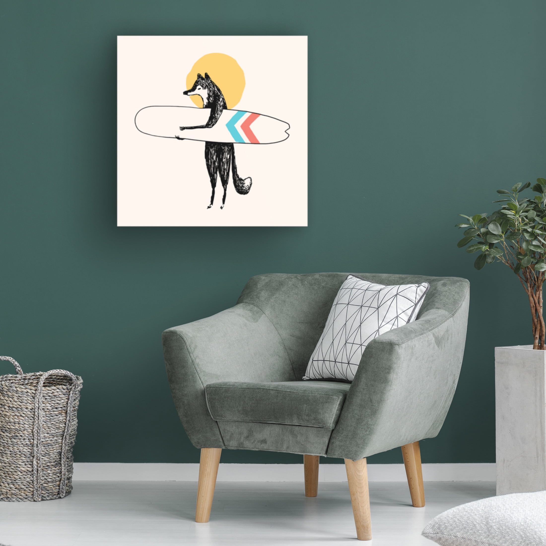 Trademark Fine Art Florent Bodart Here Comes the Sun Canvas Wall Art