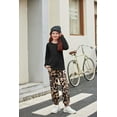 thumbnail image 6 of Arshiner Girls 2 Piece Outfits Fashion Tracksuits Long Sleeve Pullover Sweatshirt and Sweatpants Jogger Set with Pockets, 6 of 6
