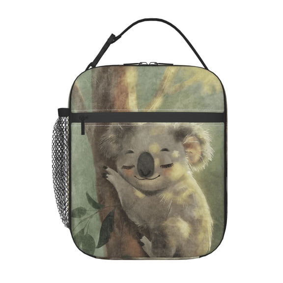 Cute Koala Lunch Bag Portable Thermal Lunch Box for Men and Women